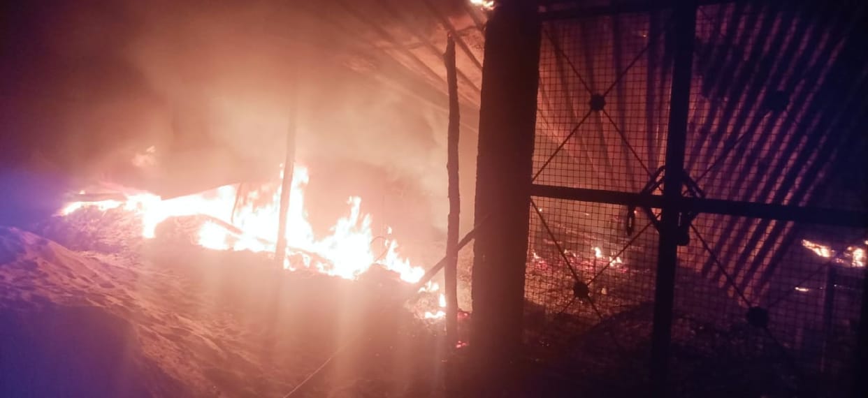 peak factory fire,millions lost