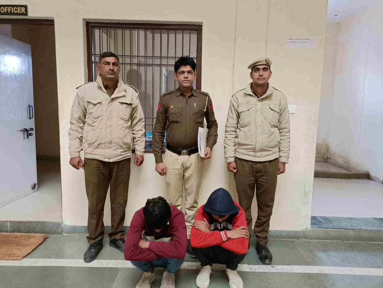 Police caught two accused only after 8 hours of bike theft