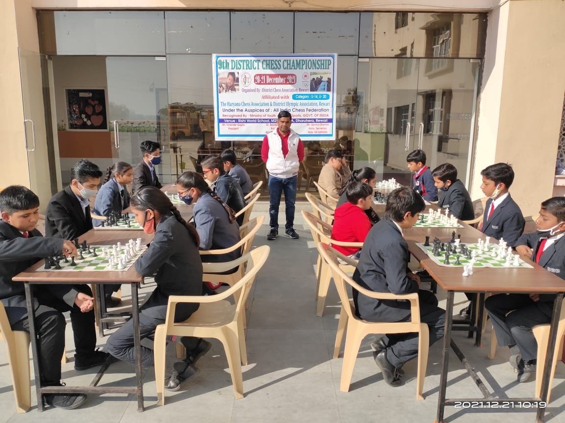 Sourav and Nisha were first in Under-20 chess competition