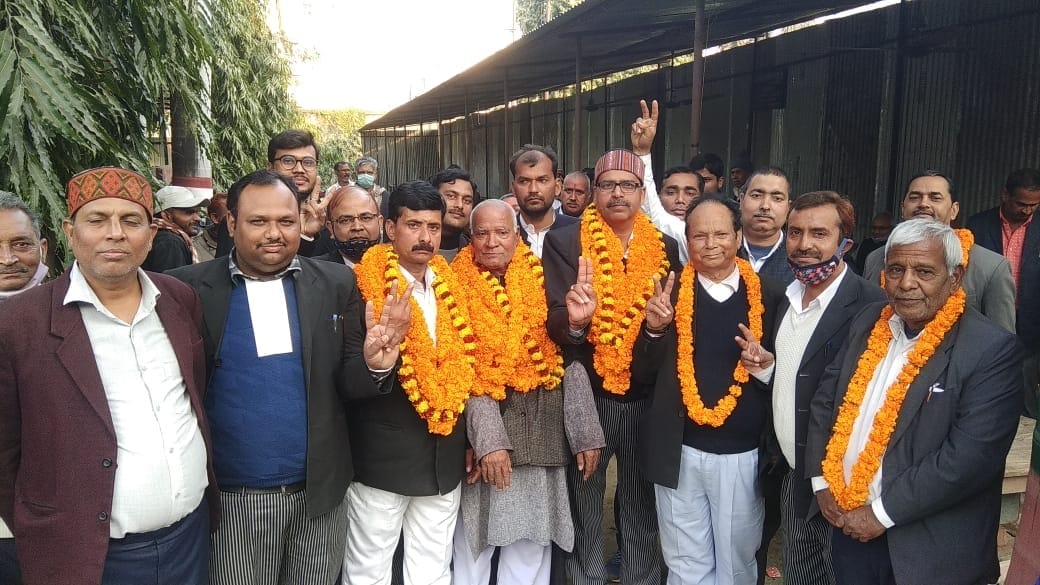 Brijbanke became the president of the Collectorate Bar for the eighth time