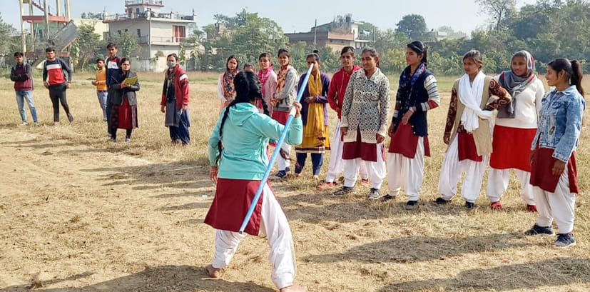 Meera among girls and Himanshu declared champion among students