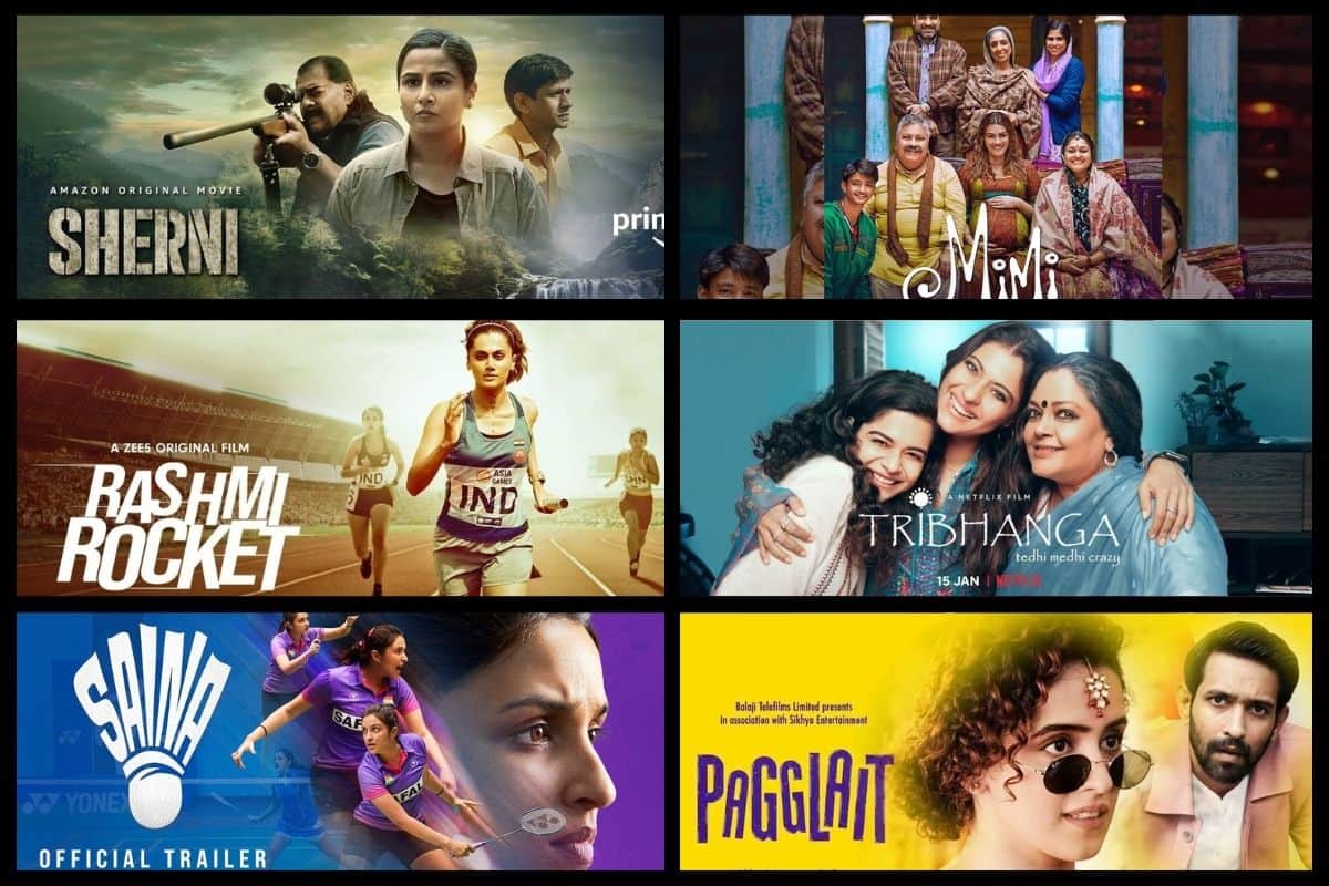 year ender 2021 vidya balans sherni to kriti sanons mimi these 7 films led by strong women in 2021