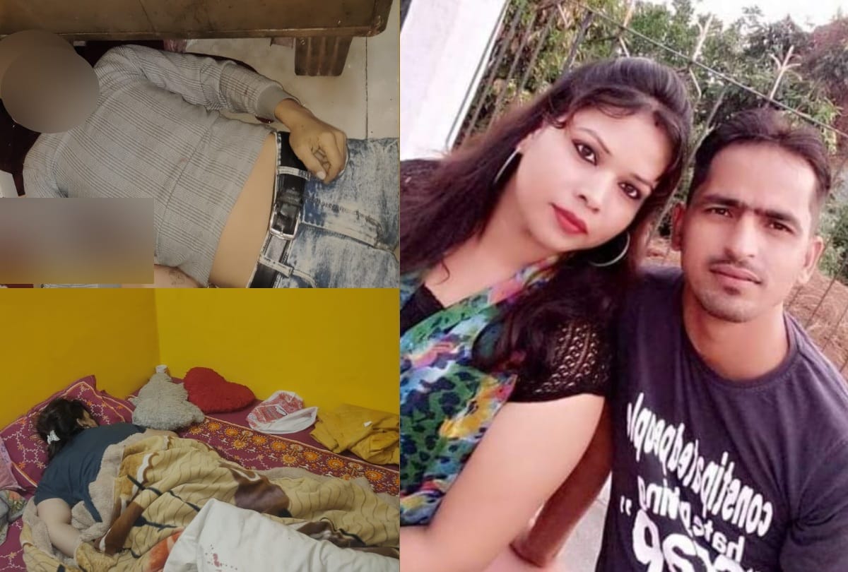 Trader committed suicide after killed his wife in lucknow see photos