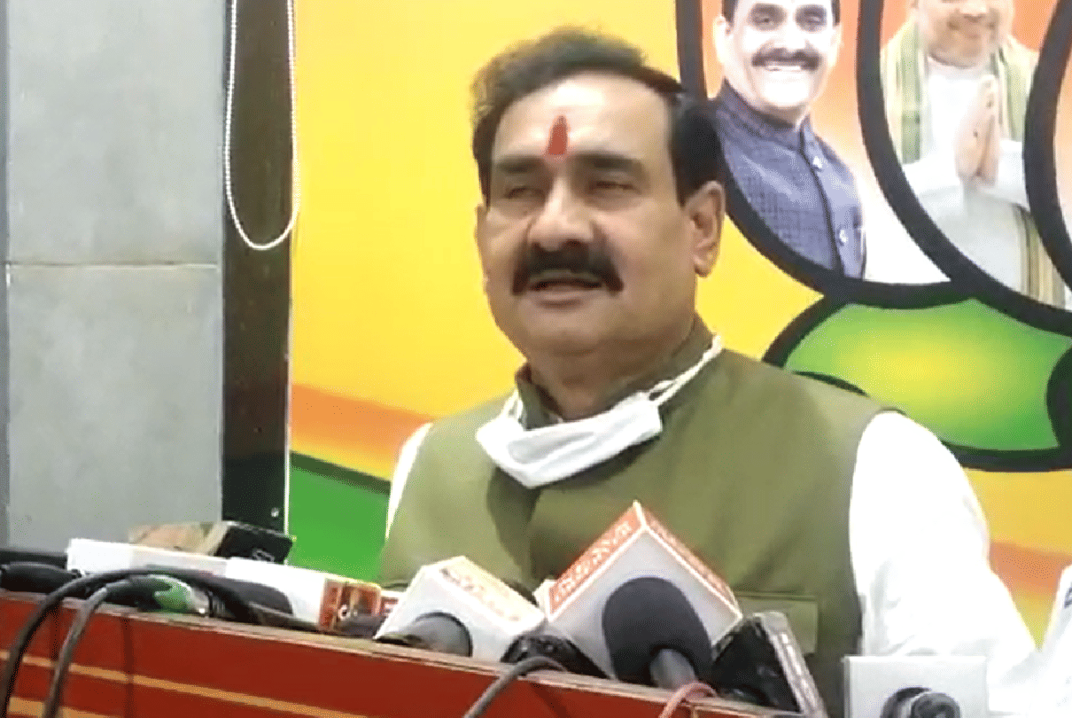 NSUI audio chat case: Narottam said Congress is training student wing for scams, Dada who Kamal Nath should clarify