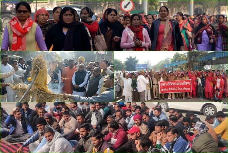 people in haryana are not following covid guideline