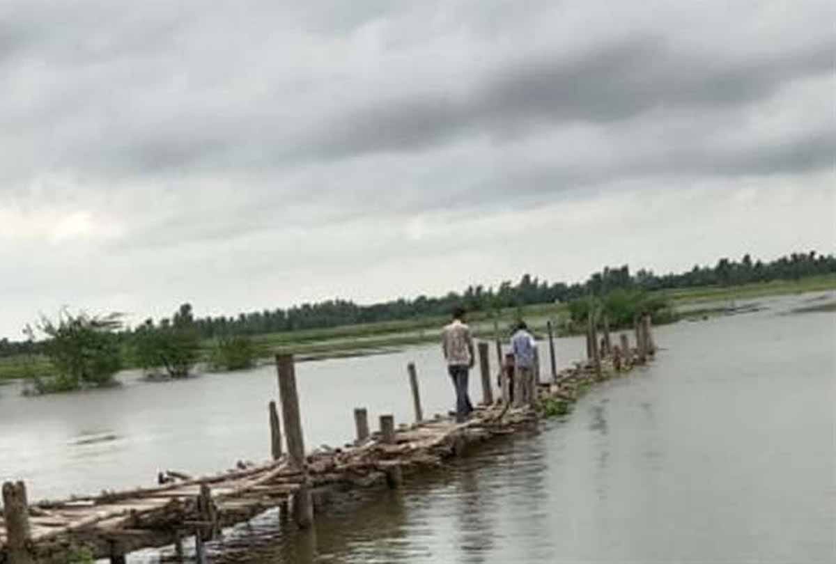 Unnao: Restoration exercise of Sai river started, Irrigation Department started mapping the coast