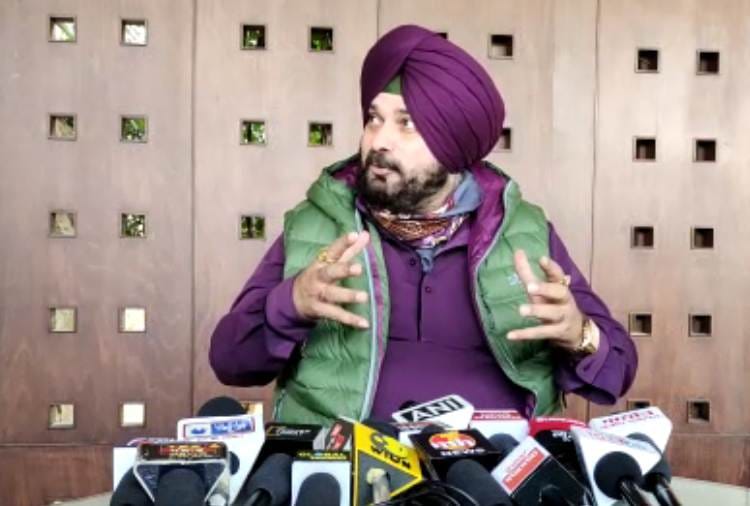 Punjab Congress President Navjot Singh Sidhu press conference in Amritsar