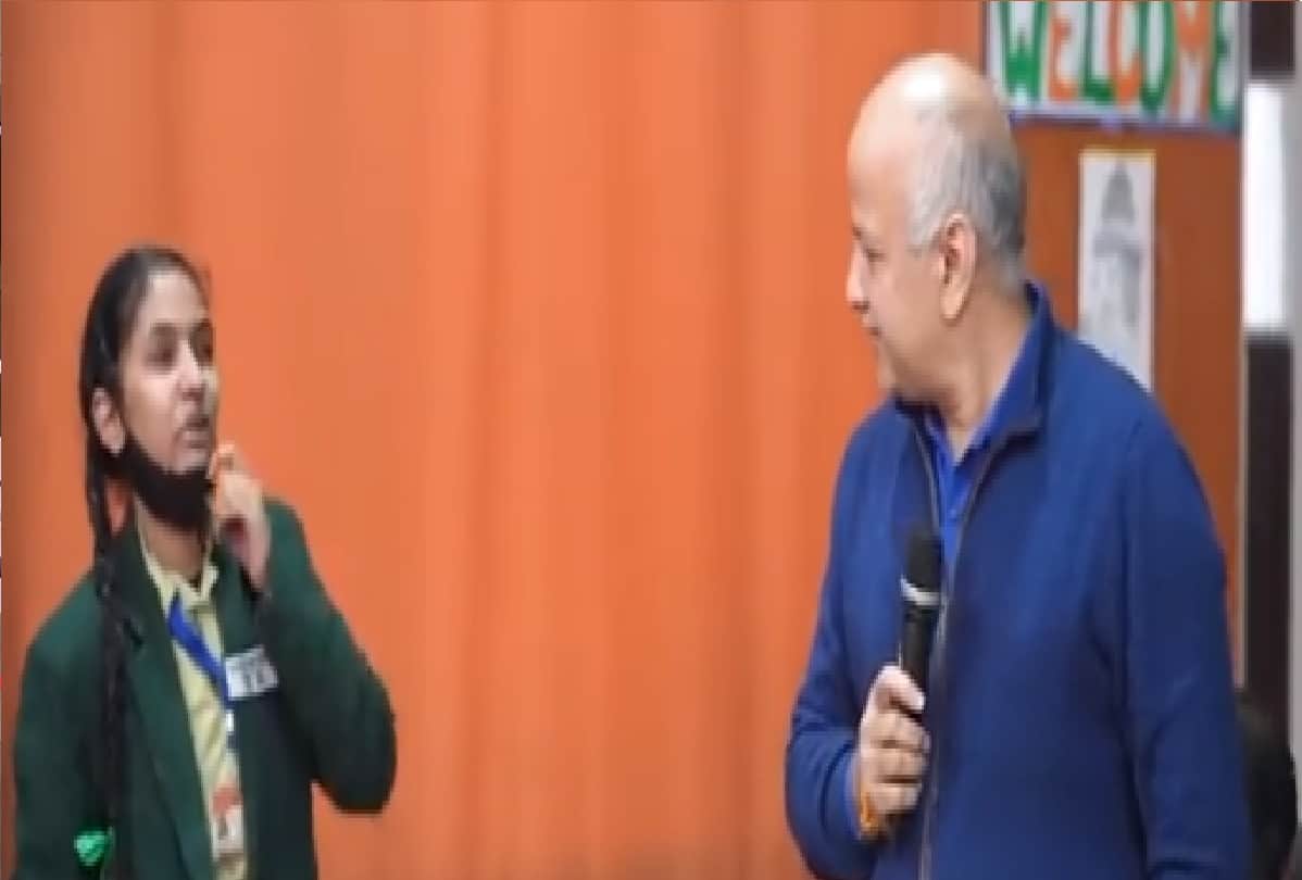 Delhi Deputy Chief Minister Manish Sisodia said about daughters how should I thank God