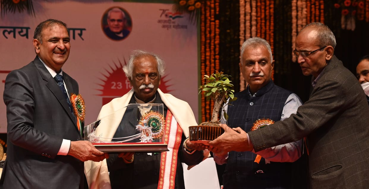 Natural farming can change the condition and direction of farmers of the country: Governor Bandaru Dattatreya