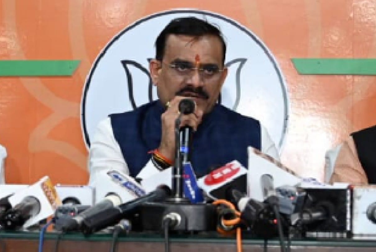 Mp News: Congress's wrong intention created trouble in Panchayat elections: Vishnudutt Sharma
