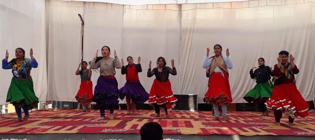 Students preparing for youth festival, college is also ready