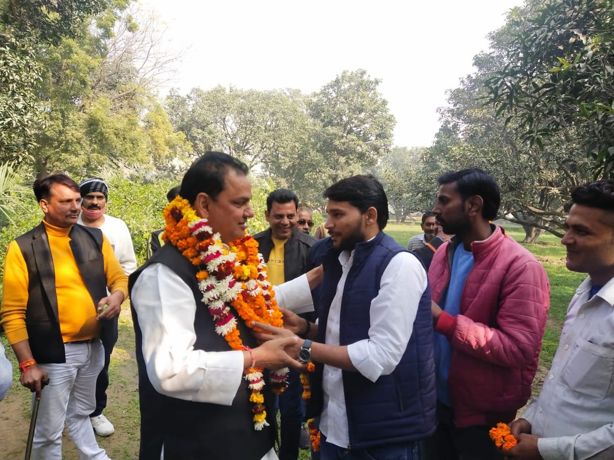 Aligarh: Former District Panchayat President Tejveer Singh Guddu released
