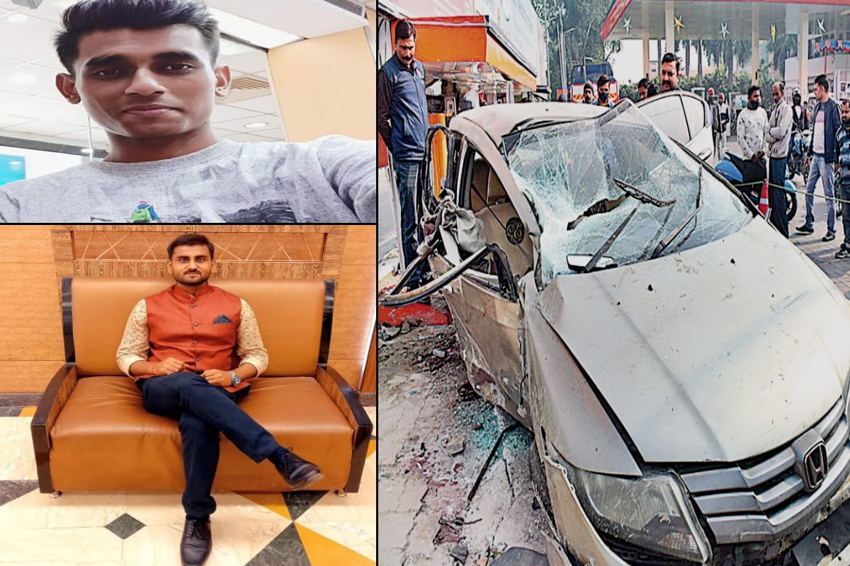 Meerut News: two friend have died in car accident after birthday celebration and see photos