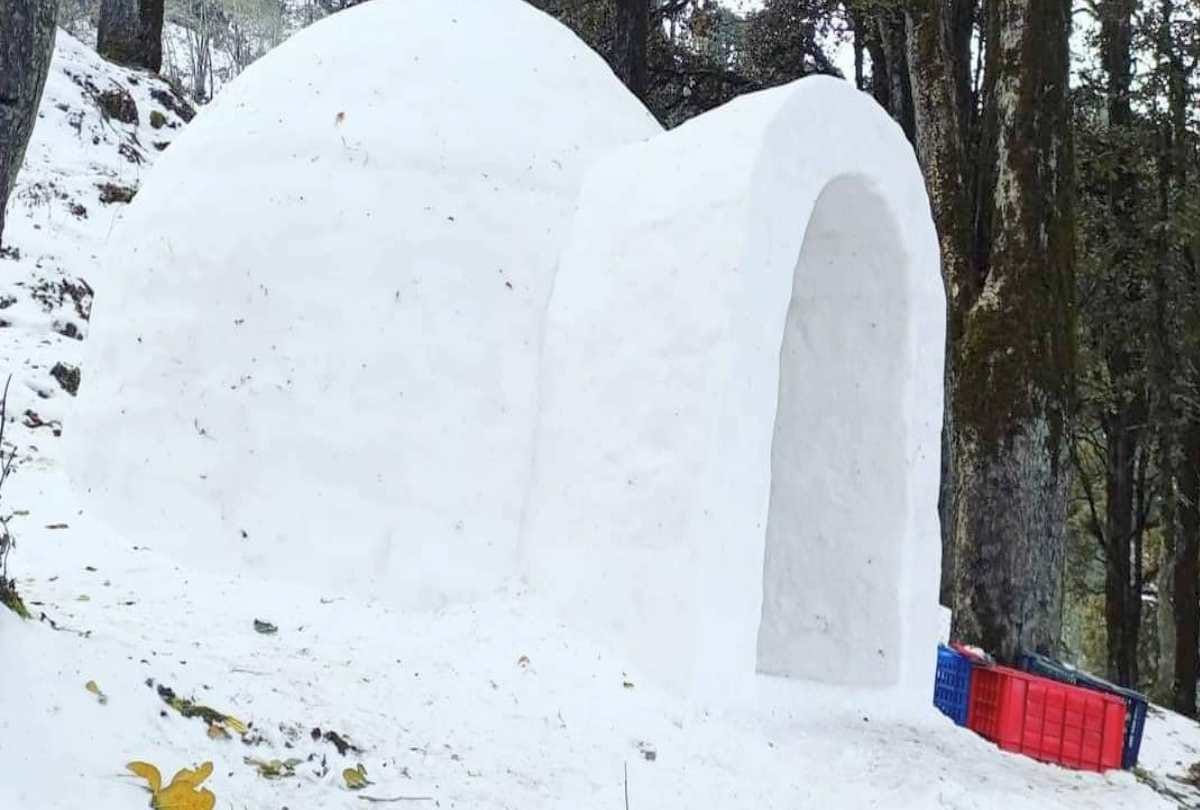 Tourists are liking igloos, stay and food for Rs 5,500