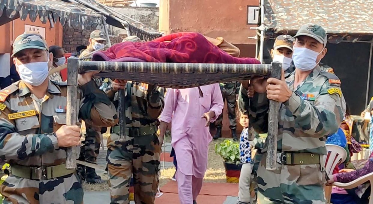 Army organizes free medical camp