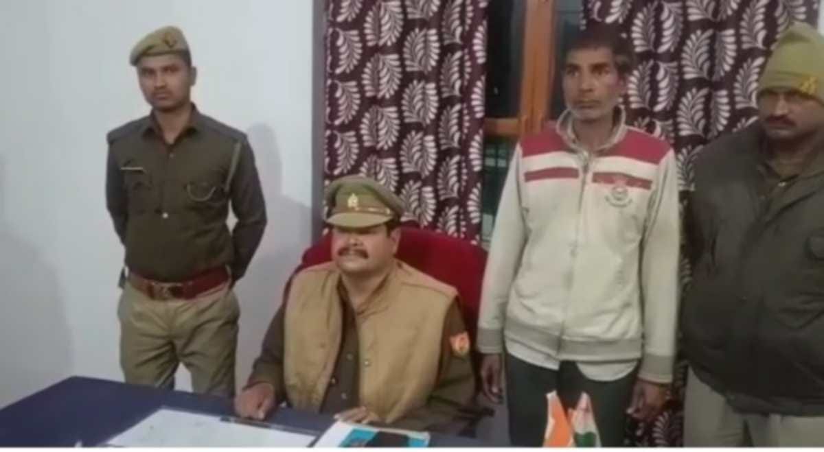 Police arrested accused for giving fake news of bombing PM Modi public meeting in jaunpur