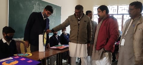 maths fair organized in deendayal college