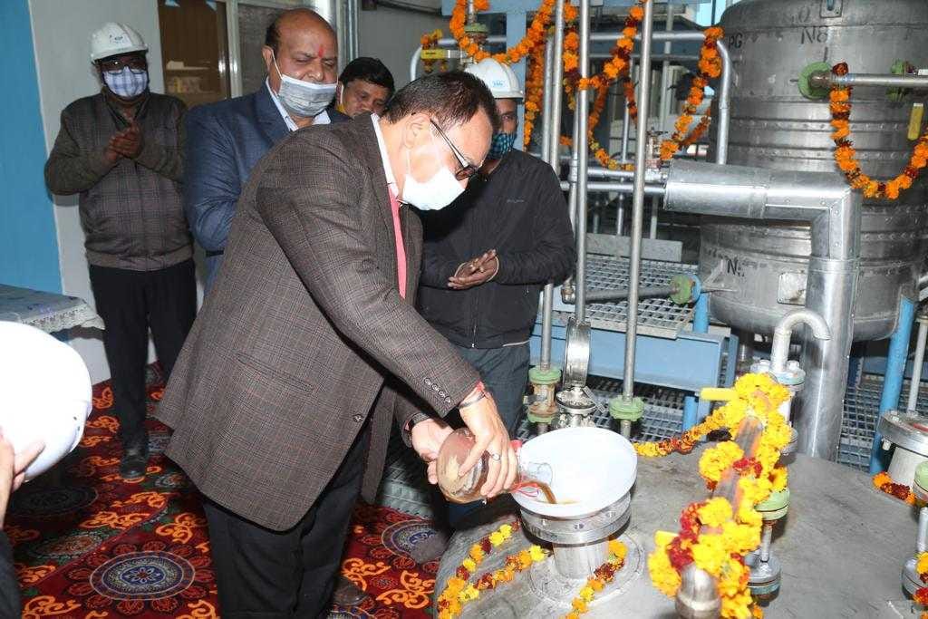 State's first ethanol plant inaugurated at Saraswati Sugar Mill, Yamunanagar