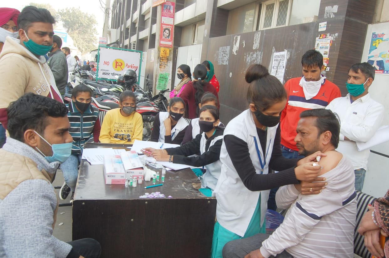 Mega Vaccination Drive: More than 38 thousand people were vaccinated on the third day