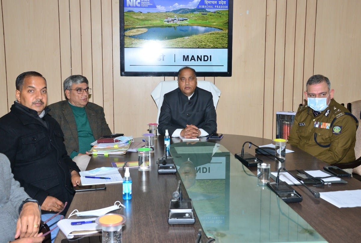 CM jairam thakur said without mask no entry in pm narendra modi rally in mandi himachal pradesh