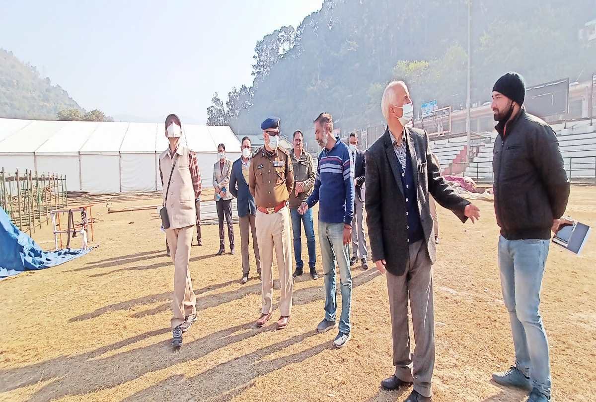 PM Modi visit: SPG, IB and DGP checked the arrangements for the rally venue, there will be a three-tier security cordon