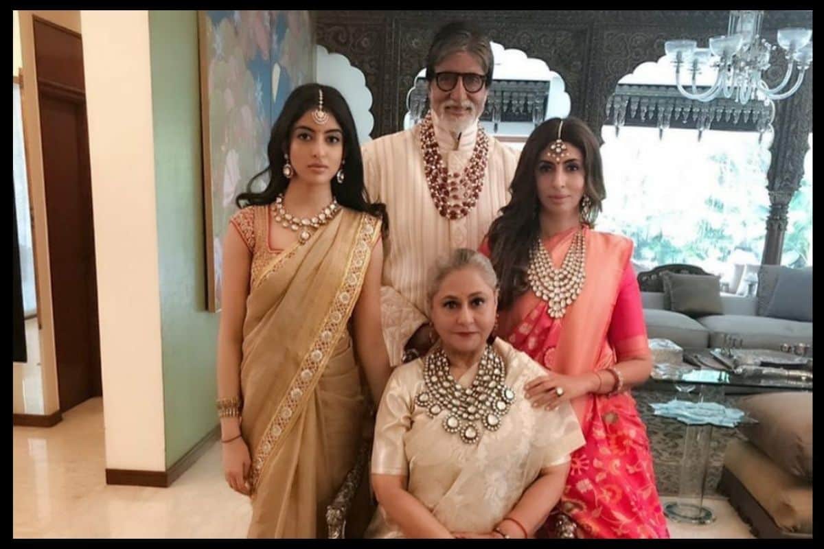 Shweta Bachchan Nanda shares picture of Anmol Ambani's Mehndi ceremony with mother Jaya Bachchan and Tina Ambani