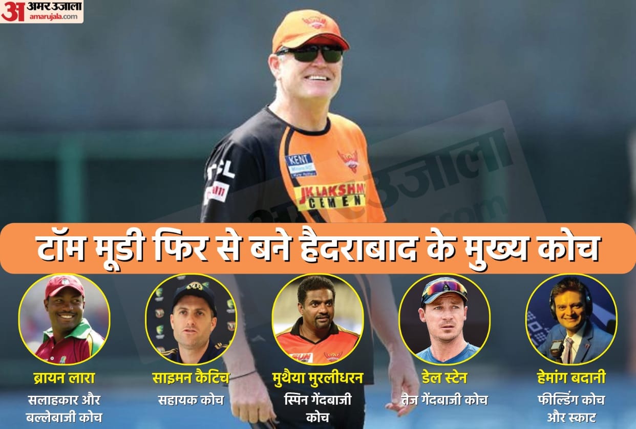 IPL 2022 Brian Lara became the coach of an IPL team for the first time  Sunrisers Hyderabad announced the coaching staff