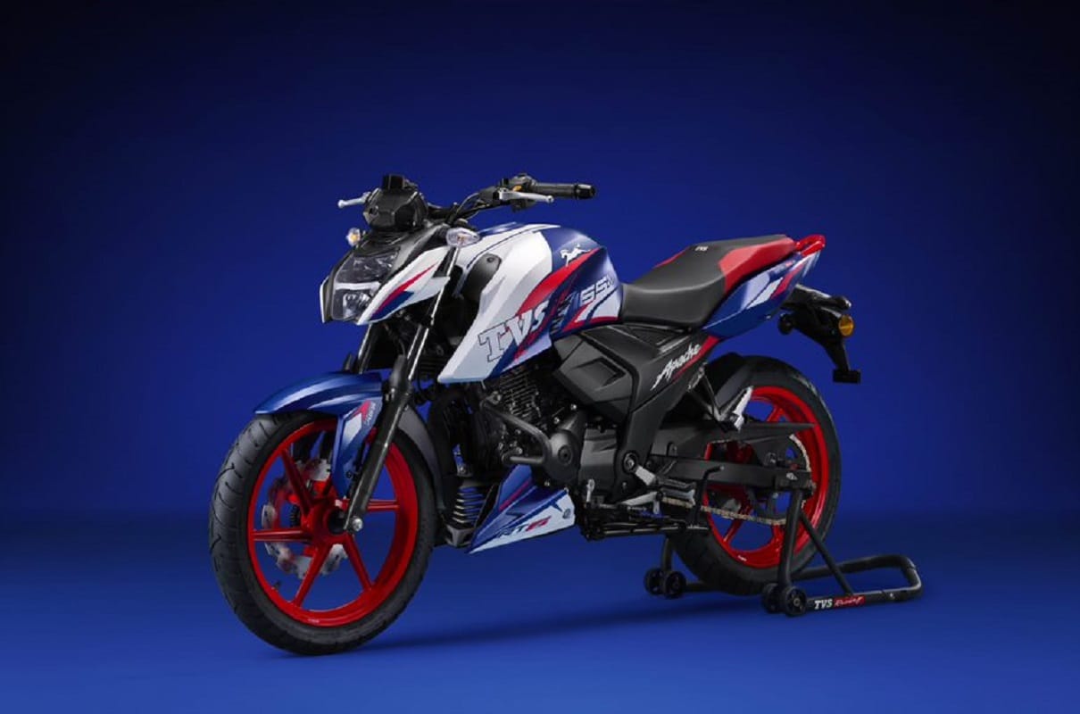 tvs apache rtr 165 rp price in india TVS Motor Company launches Apache RTR 165 RP motorcycle under its Race Performance RP series
