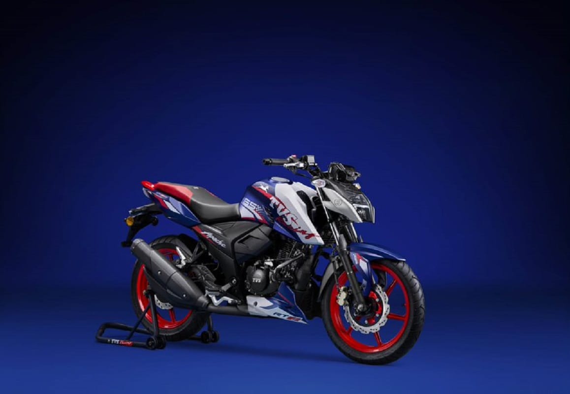 tvs apache rtr 165 rp price in india TVS Motor Company launches Apache RTR 165 RP motorcycle under its Race Performance RP series