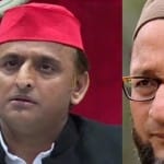 अखिलेश यादव और असदुद्दीन ओवैसी