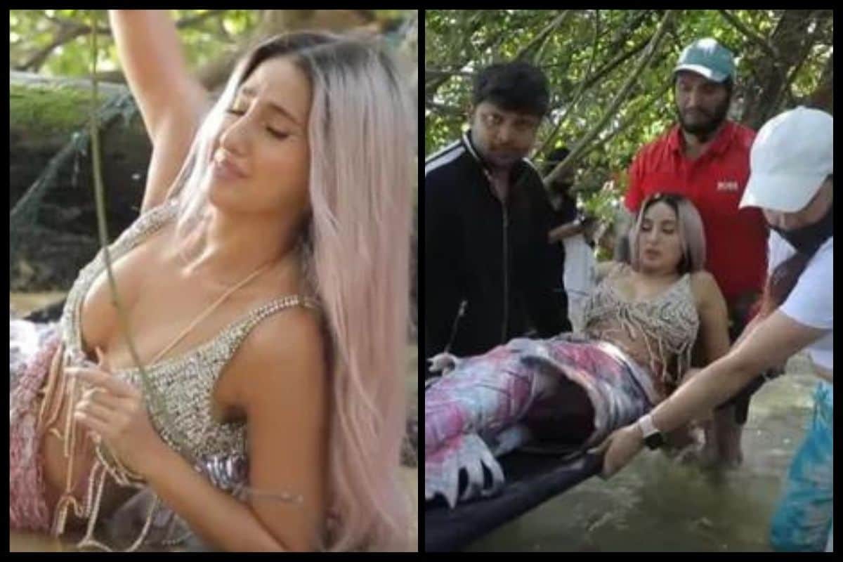 Nora Fatehi breaks down during Dance Meri Rani shoot see nora vlog footages