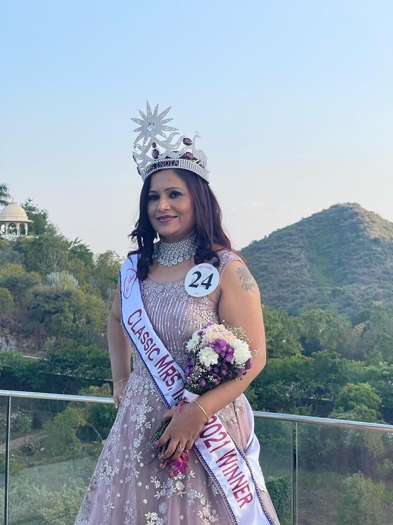 Gonda's doctor became Mrs India, celebration in the district