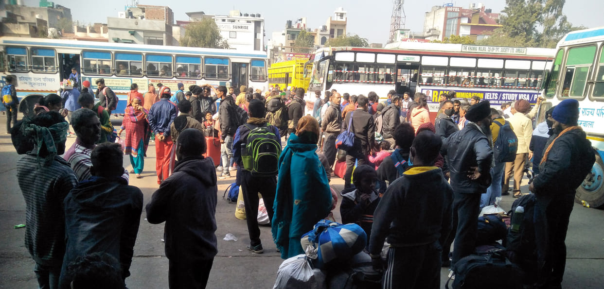 Farmers on track, public upset, 55 trains will be affected even today