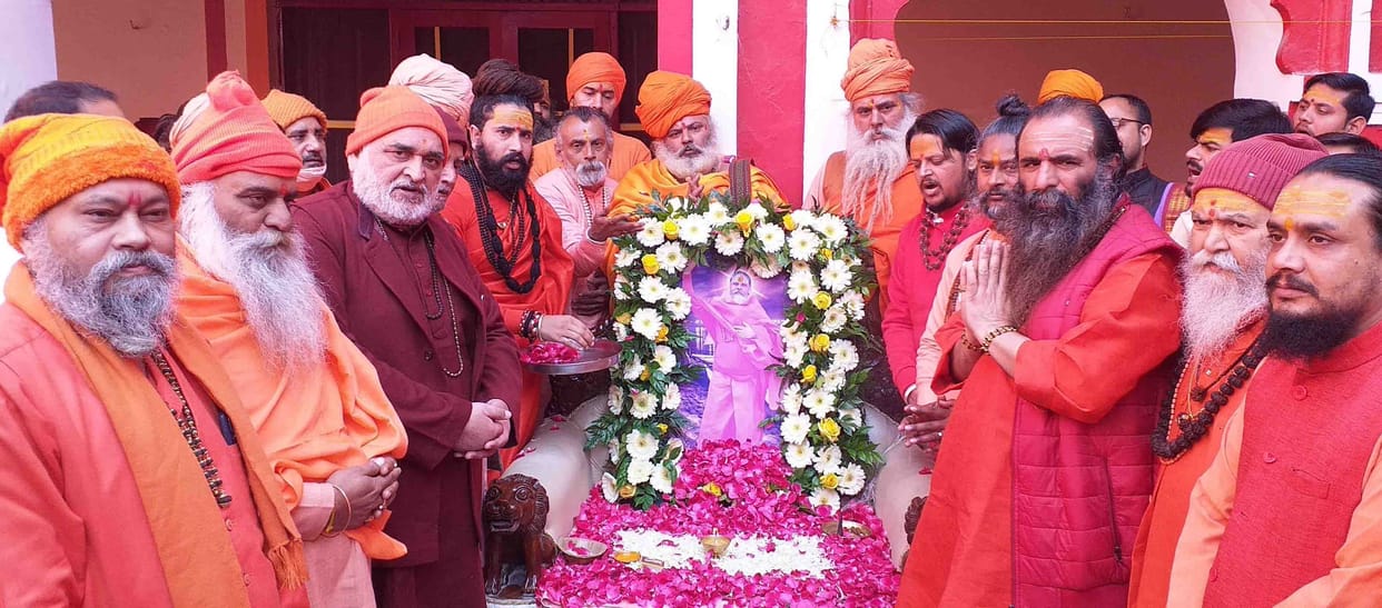 Shri Mahant Narendra Giri was a Yug Purush: Balveer Giri
