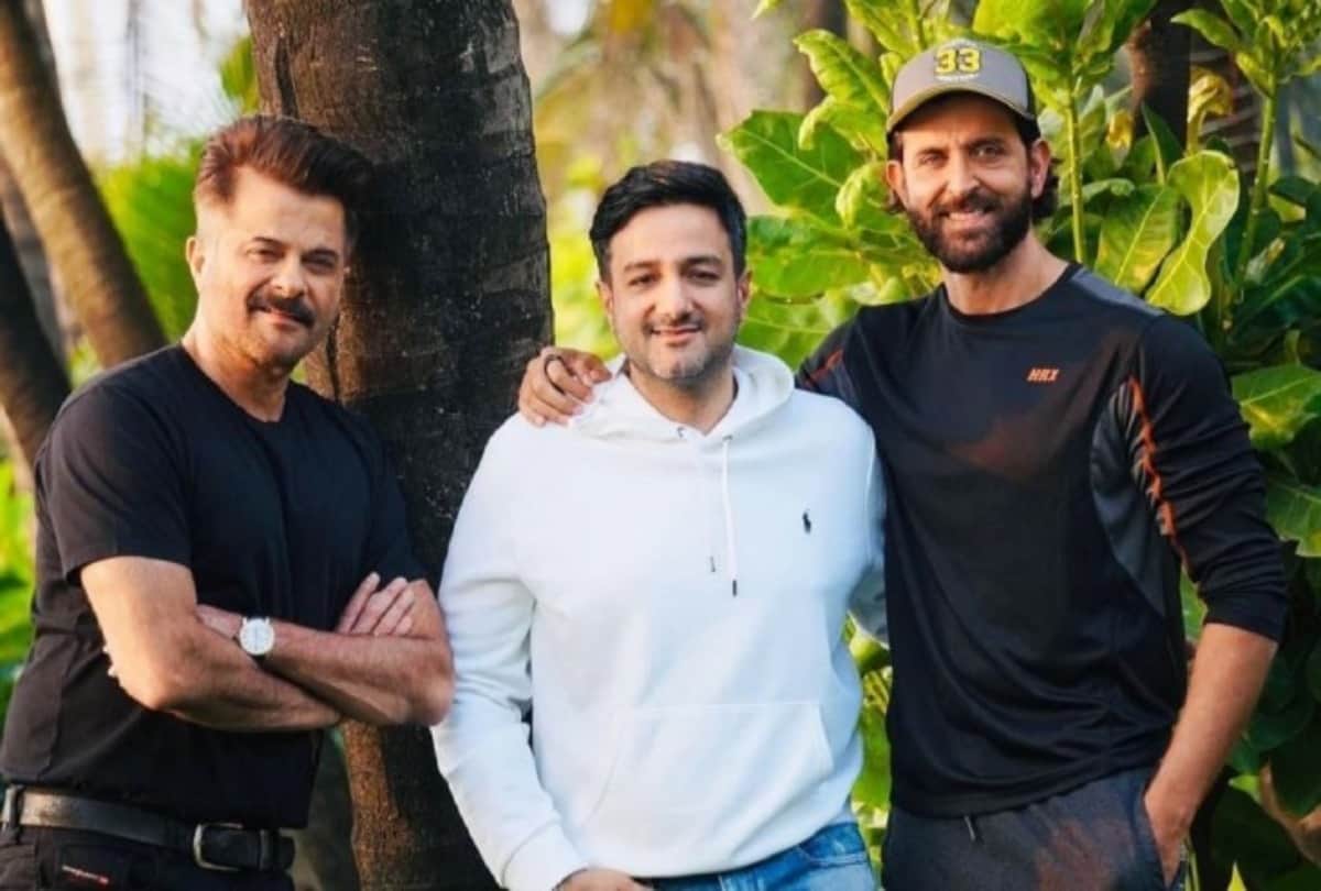 anil kapoor hrithik roshan deepika padukone shooting action sequence for film fighter spotted at Mumbai studio