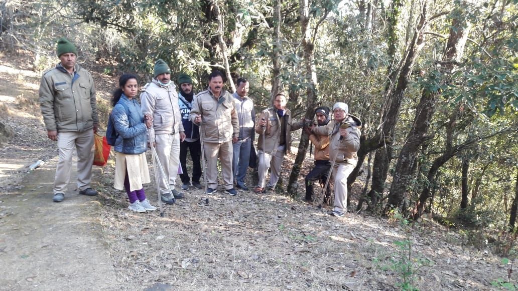 Forest workers from across the district will set fire to the forest with the villagers