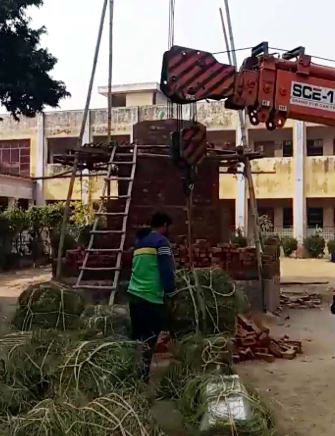 Mann pillar will be made from the rocks of Rajasthan