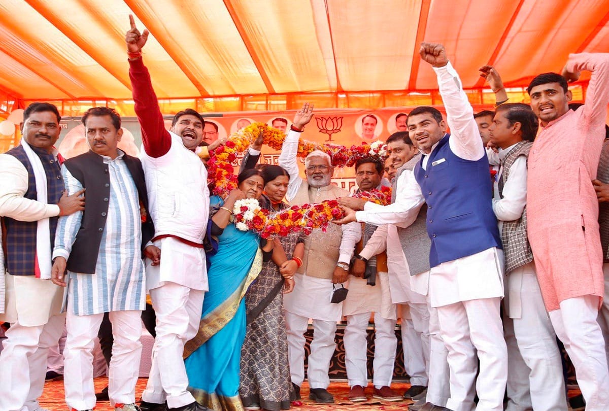Etawah: BJP state president Swatantradev Singh targeted the SP, said- ended the goondaraj from UP