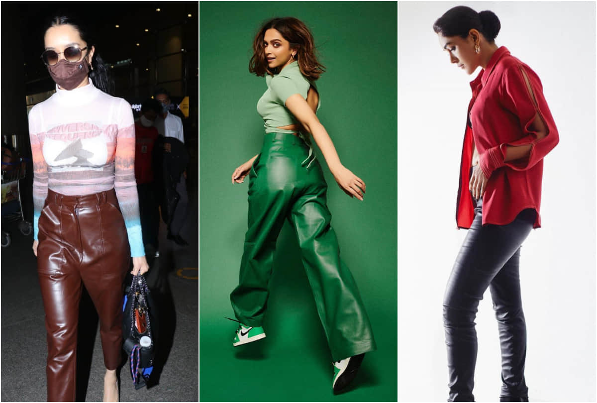 fashion tips how to style leather pants like bollywood actress