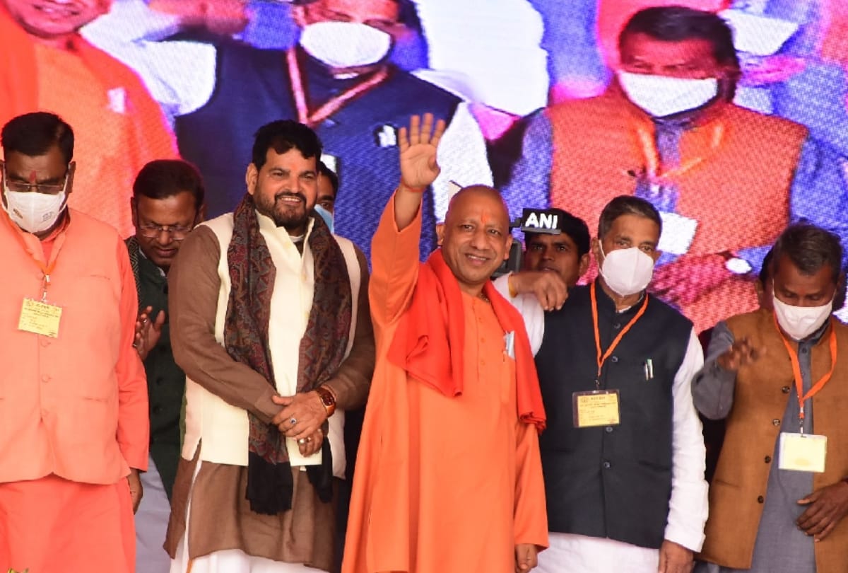 Bahraich: CM Yogi targeted the opposition, said – supporters of Maharaja Suheldev cannot shake hands with the followers of Masood Ghazi
