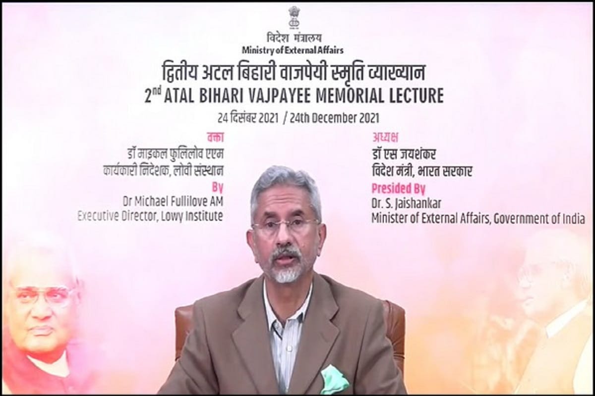Vajpayee tried to dissuade Pakistan from sponsoring cross-border terrorism, sought modus vivendi with China: Jaishankar