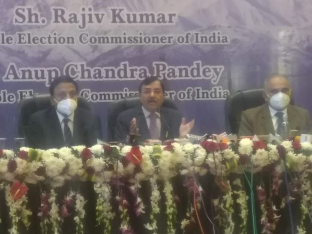 Uttarakhand News: Chief Election Commissioner Sushil Chandra will hold a press conference today