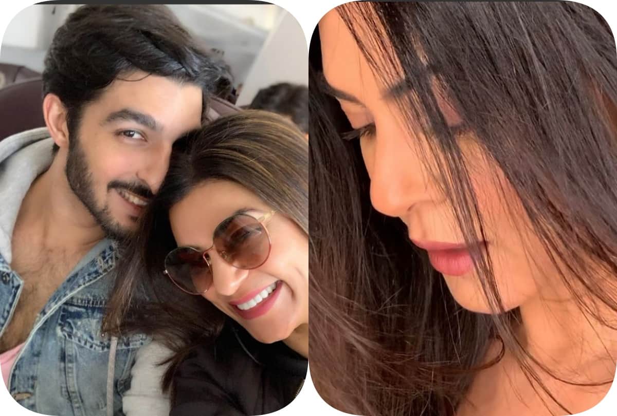 Sushmita Sen Shares first picture after break-up with Rohman Shawl