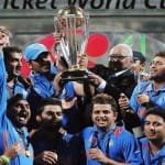 भारत ने 2011 वर्ल्ड कप फाइनल में श्रीलंका को हराया था।