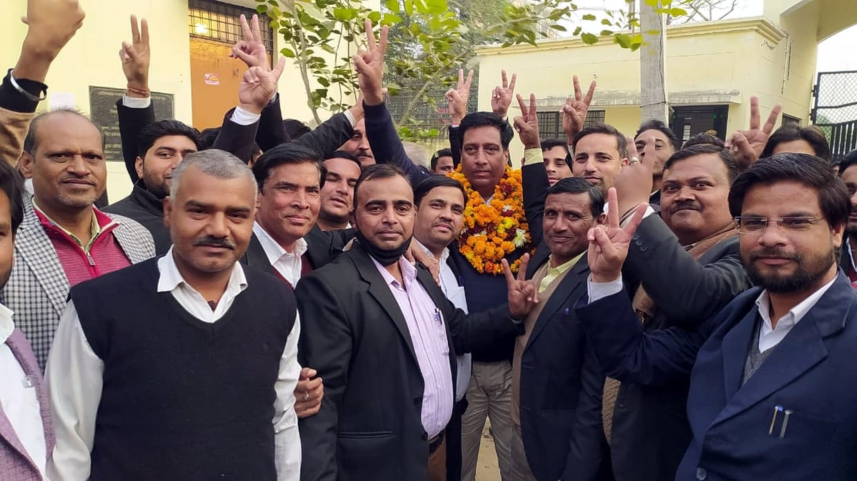 Kripal Singh Yadav elected Bar President for the fifth time