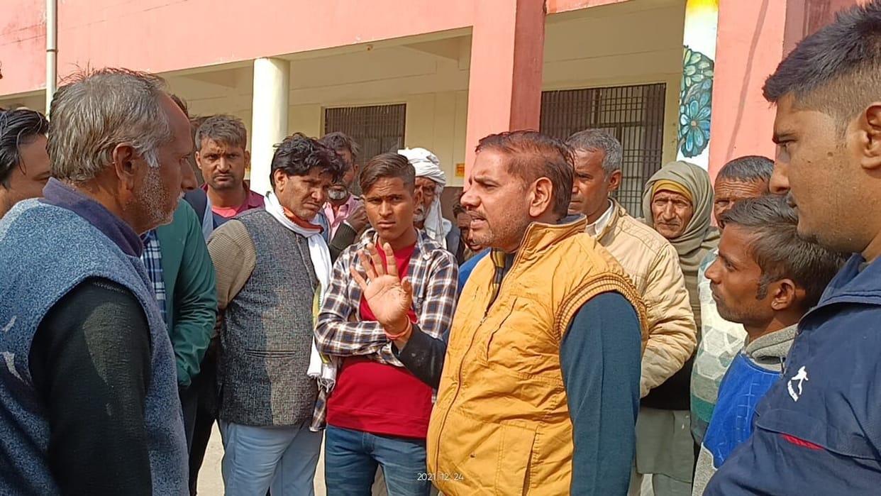 Hathras: Stray cows are ruining the crop, the government should do something