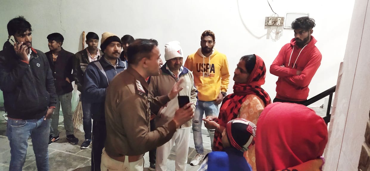 People protested on suspicion of conversion