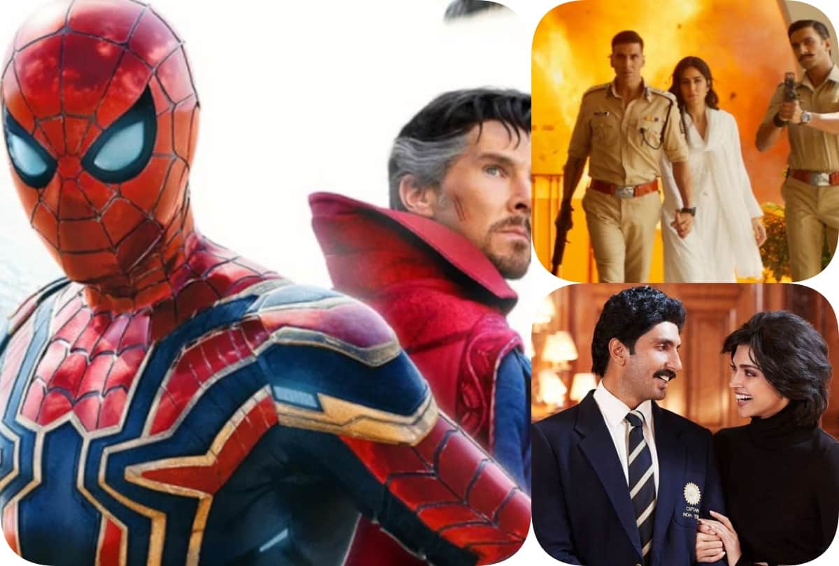 83 movie day 1 box office collection pushpa sooryavansi spiderman no way home comparison