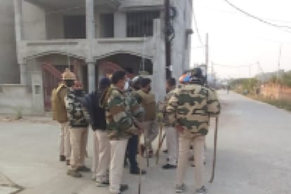 Leopard in Chhatarpur: Leopard has been roaming in the city for two days, forest department team still empty handed, panic among people
