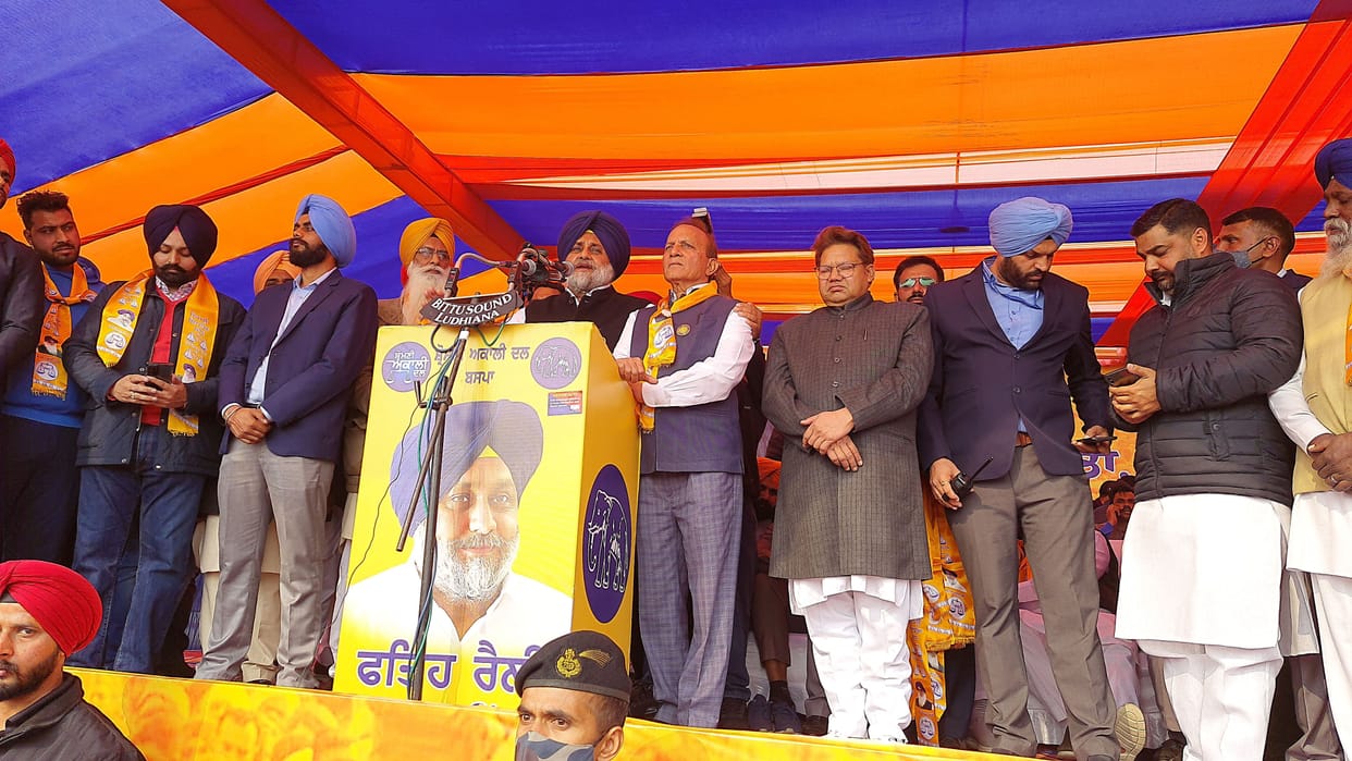 Congress doing politics in sacrilege : Sukhbir